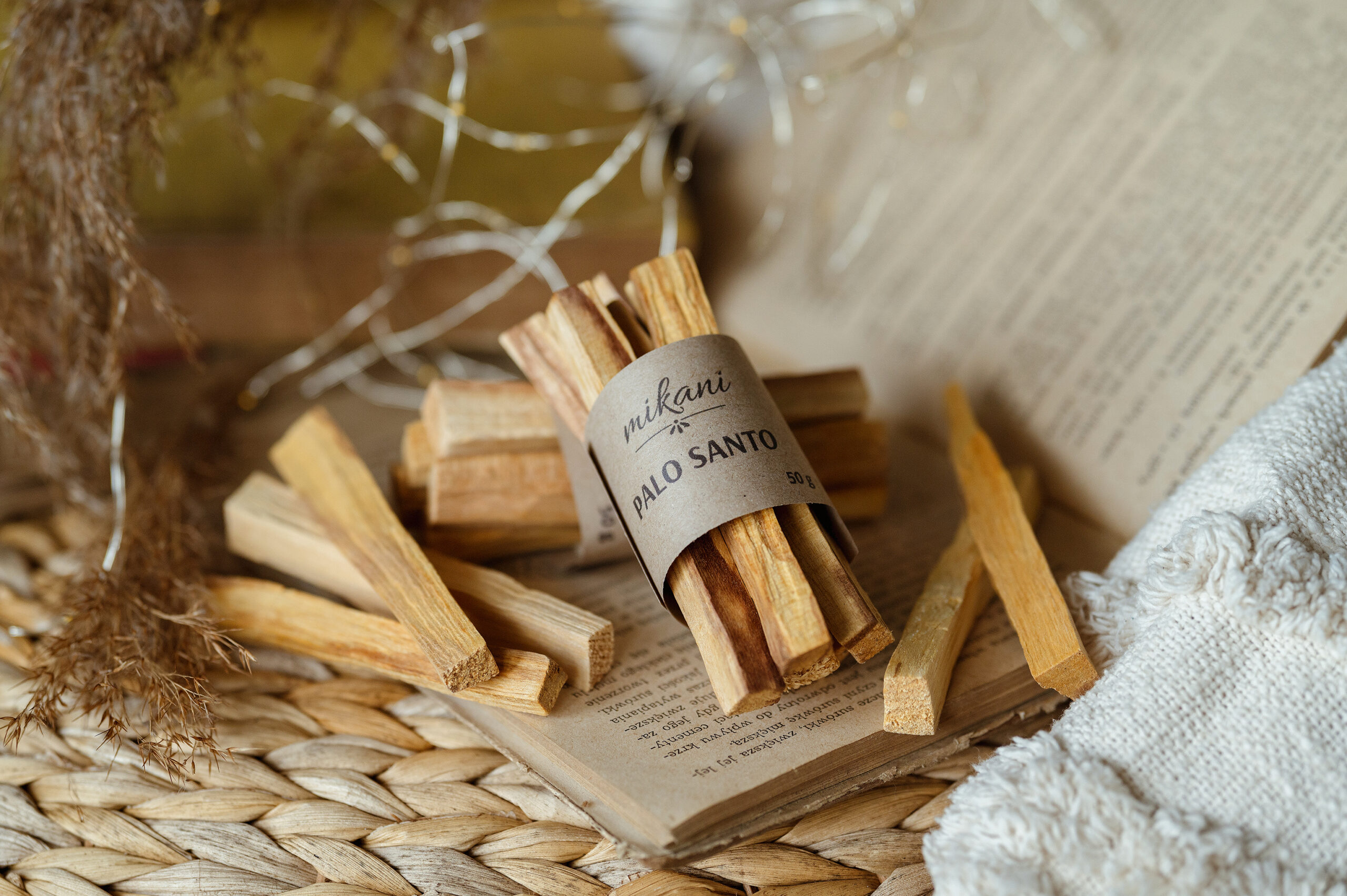 Zestaw Palo Santo 1 zestaw kadzideł palo santo naturalne kadzidła aromaterapia Mikani